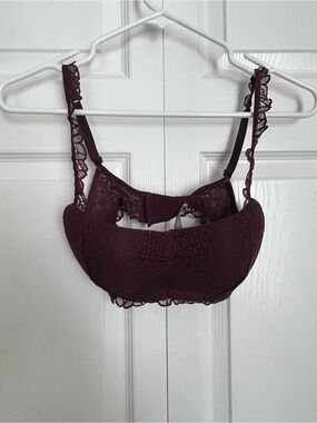 aerie Lace Bralette in Plum